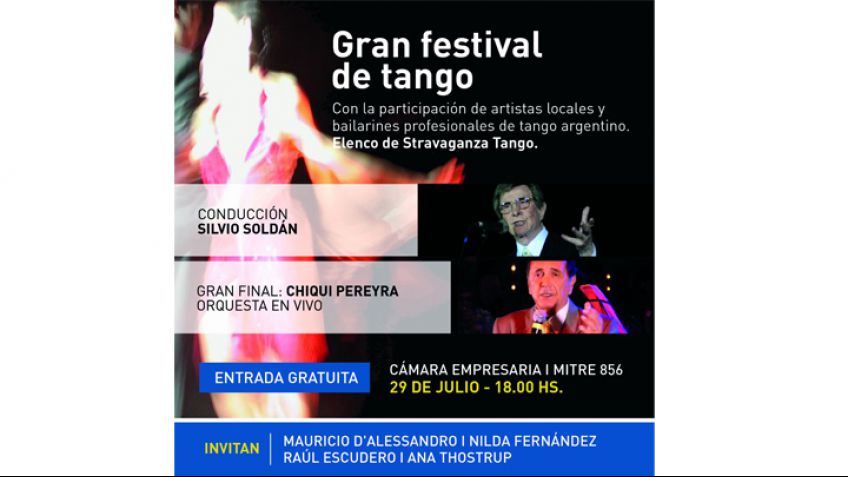 Gran festival de Tango en la Cámara Empresaria