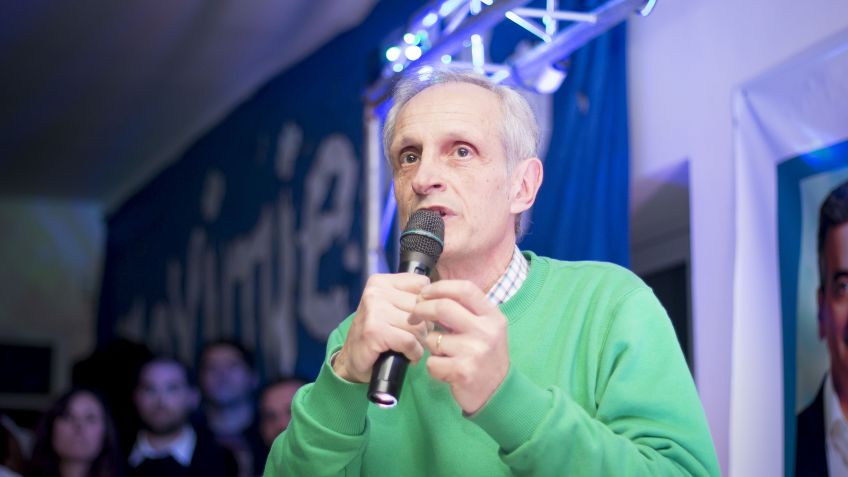 Nacho Lacovara lanzó su campaña ante un PJ repleto