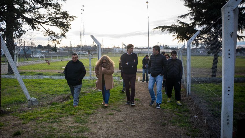 Iparraguirre se reunió con dirigentes de Unión y Progreso por sus proyectos deportivos