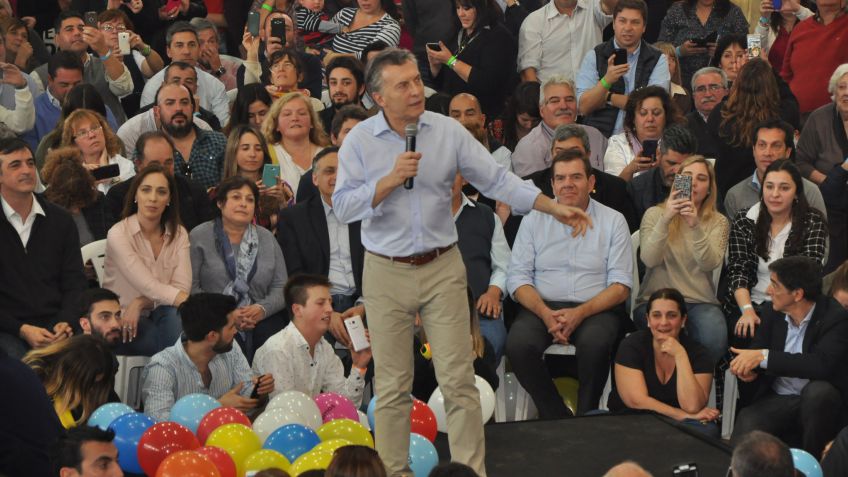 Macri: "El trabajo es la verdadera solución a la pobreza en este país"