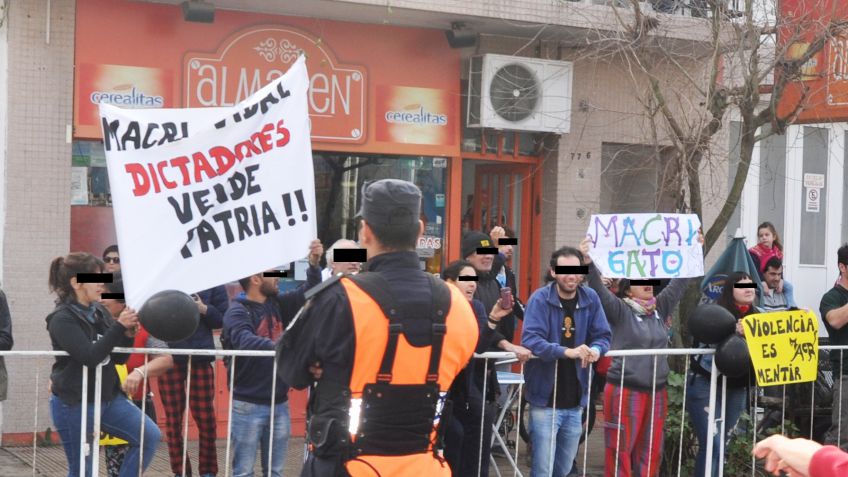 Escrachadores que no escrachan