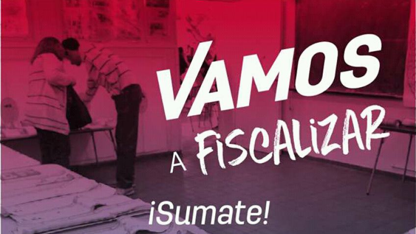 El frente VAMOS está invitando para fiscalizar en las siguientes elecciones