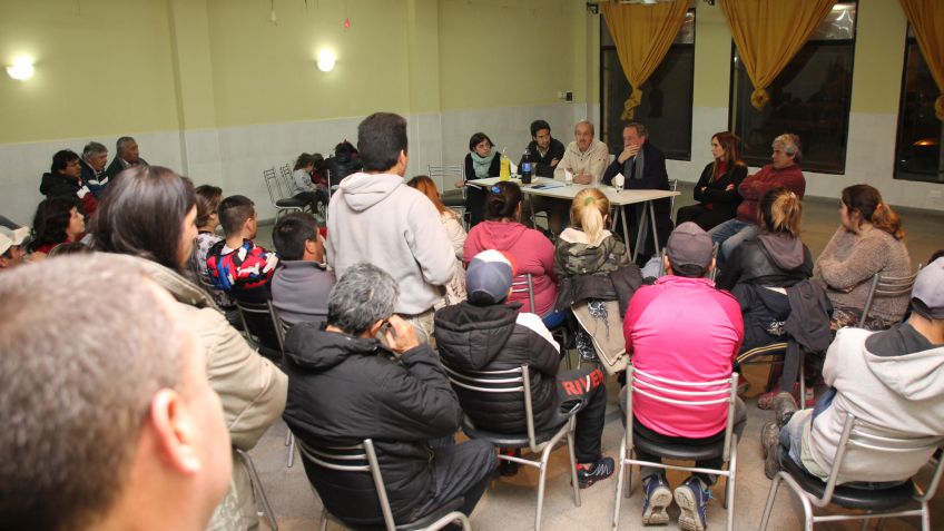 Civalleri y Lunghi continuaron los encuentros con instituciones y vecinos