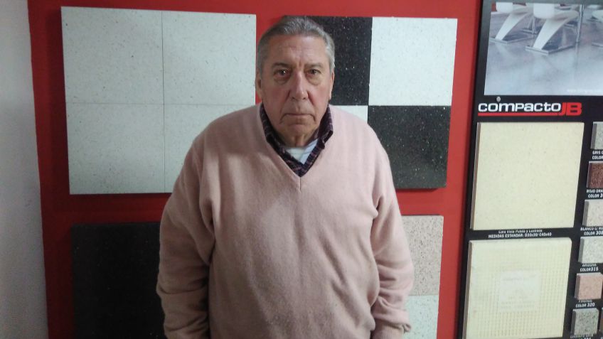 "Pepino" Malisia, en el podio de los grandes pilotos locales