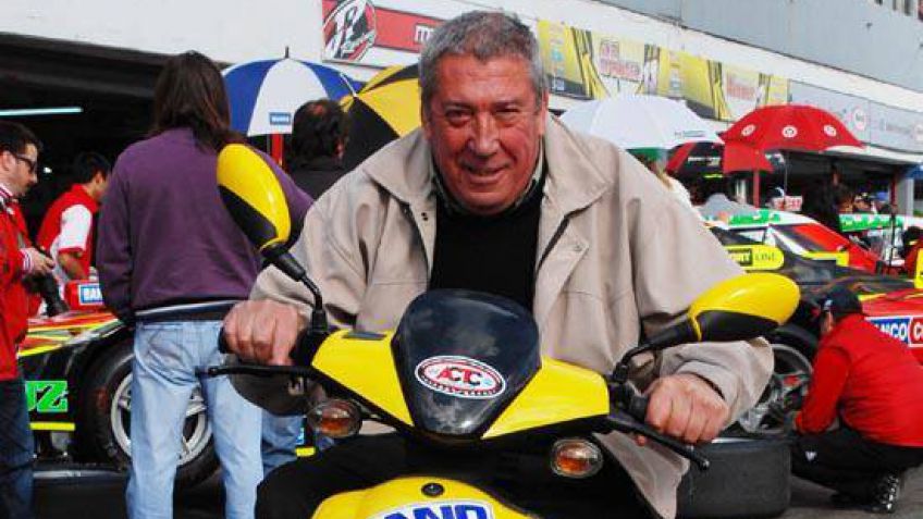 "Pepino" Malisia, en el podio de los grandes pilotos locales