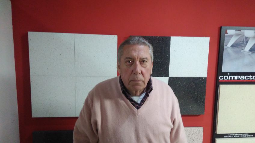 "Pepino" Malisia, en el podio de los grandes pilotos locales