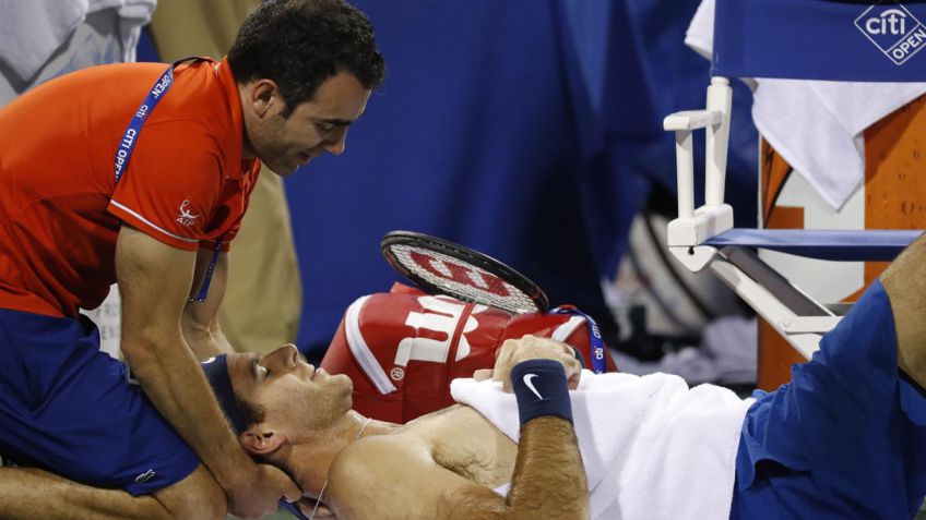 Del Potro no pudo con Nishikori y se despidió de Washington
