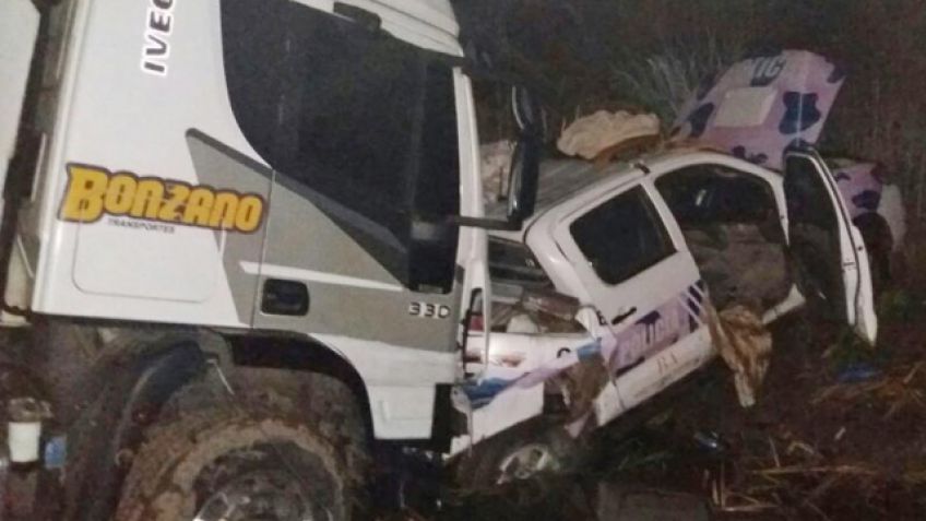 Policía tandilense herido en accidente rutero