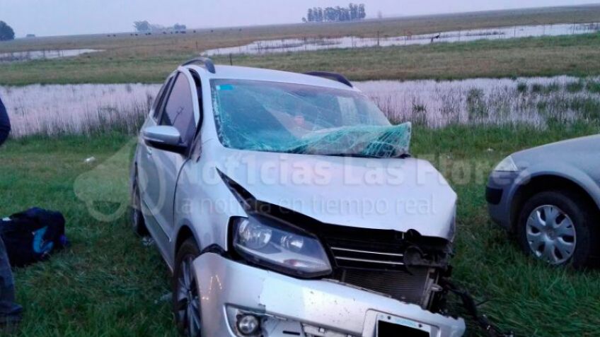 Choque fatal en Ruta 3: azuleño fallecido y tandilense ileso