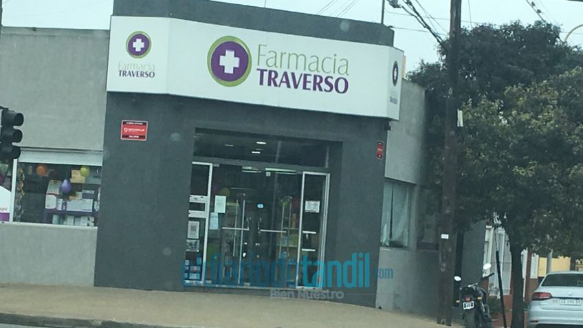 Delincuentes robaron en una farmacia 