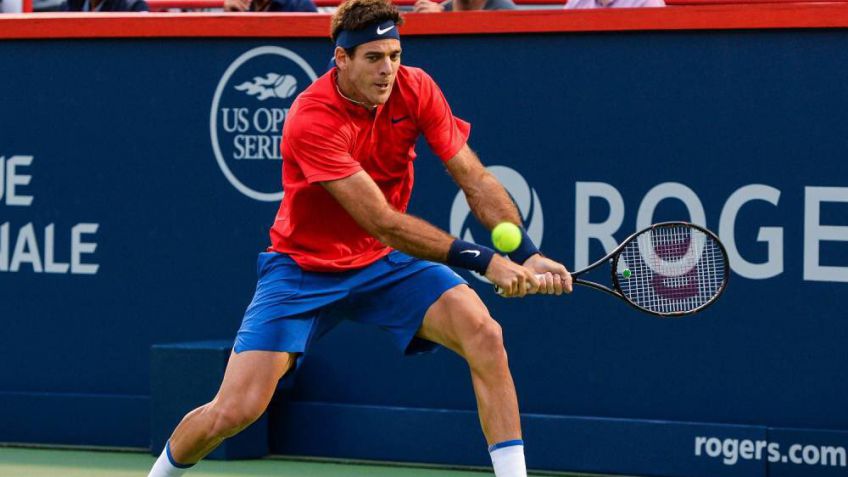 Del Potro le ganó el duelo de torres a Isner