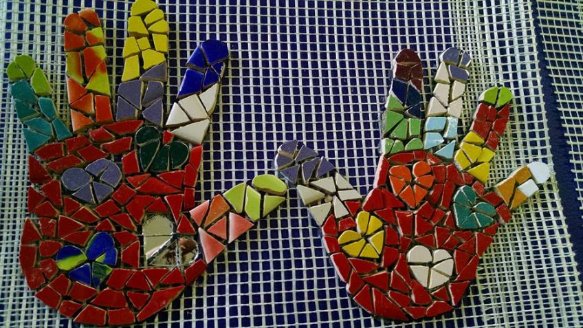 Mosaiquismo y Muralismo Solidario en Tandil
