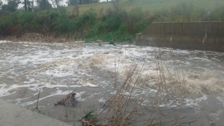 Con la lluvia, el Dique y Ramal H tuvieron una ardua jornada de trabajo