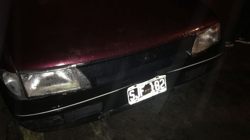 Vecino indignado porque le taparon su garage