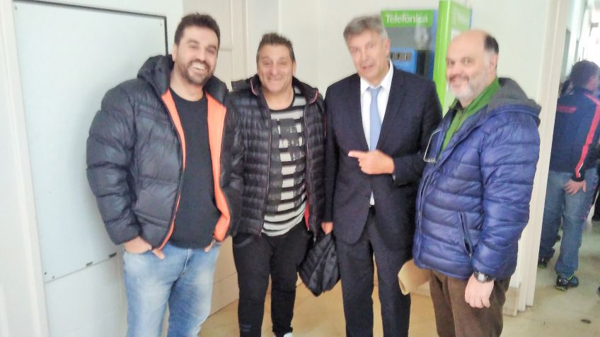 El "Turco" García y Panam acompañan a D?Alessandro en Tandil