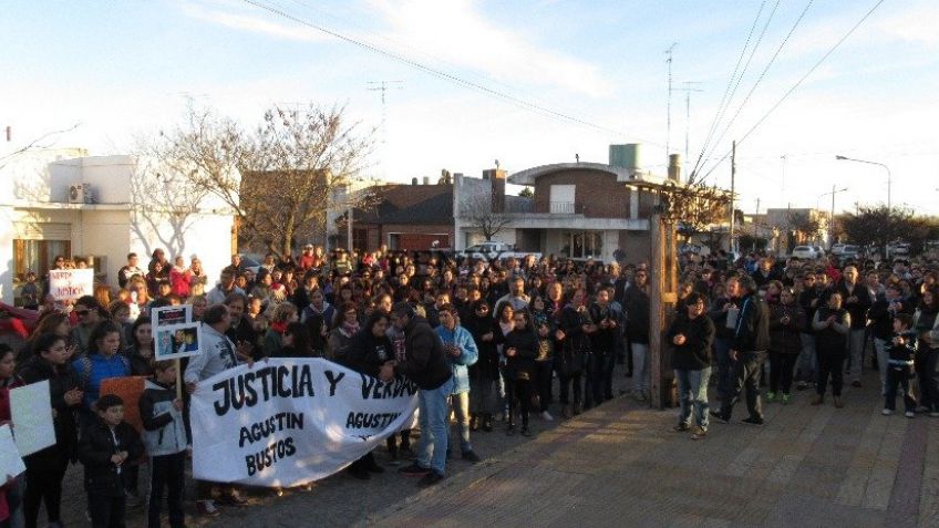 Benito Juárez marchó por la muerte de Agustín Rodríguez