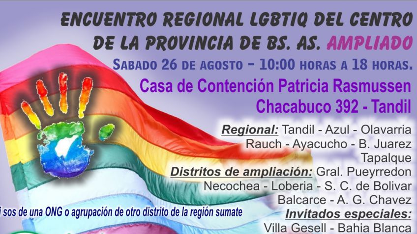 Encuentro de la Agrupación LGBTIQ del Centro de la Provincia