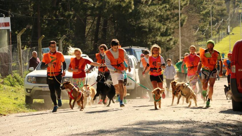 Se realizó la segunda fecha de la correcaninata "El Perro y el hombre"