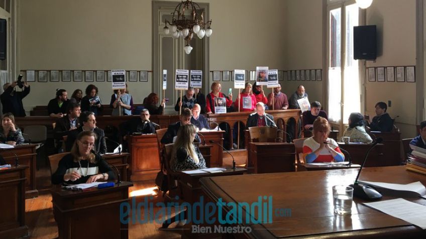 En el Concejo Deliberante se pidió por la aparición de Santiago Maldonado