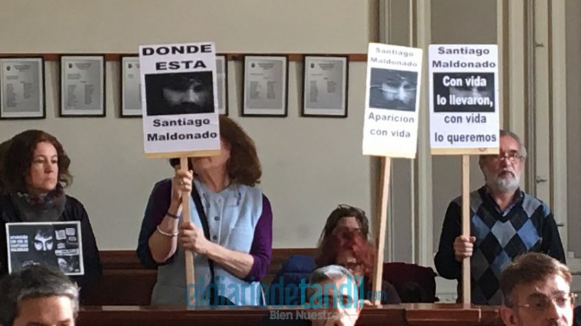 En el Concejo Deliberante se pidió por la aparición de Santiago Maldonado