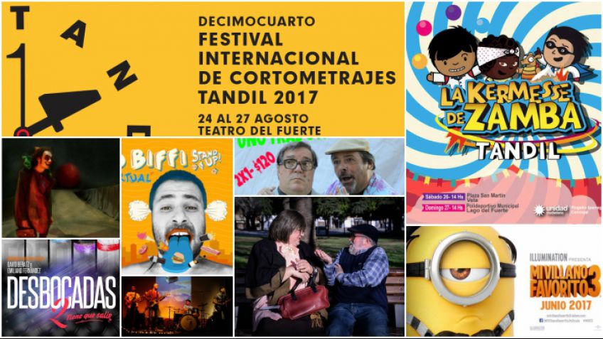La agenda artística del fin de semana