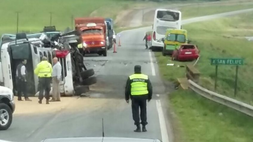 Choque frontal trágico: un hombre muerto