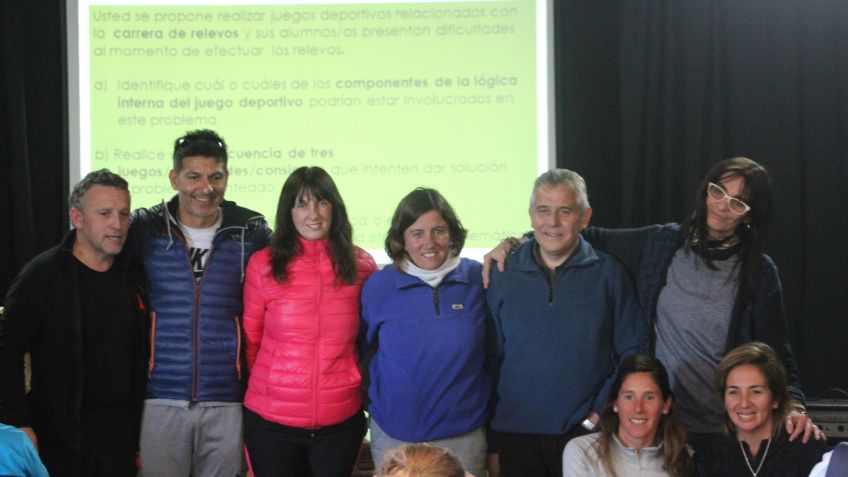 Finalizó con gran éxito la Capacitación El Atletismo en la Escuela
