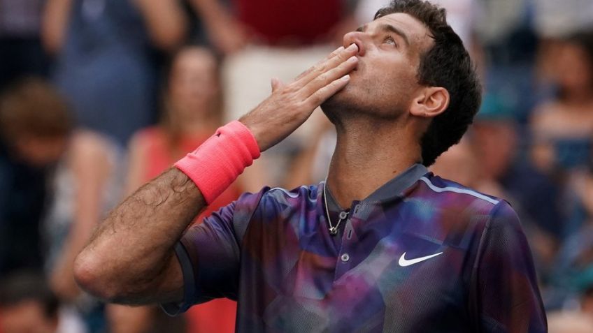 Del Potro arrancó con el pie derecho el US Open