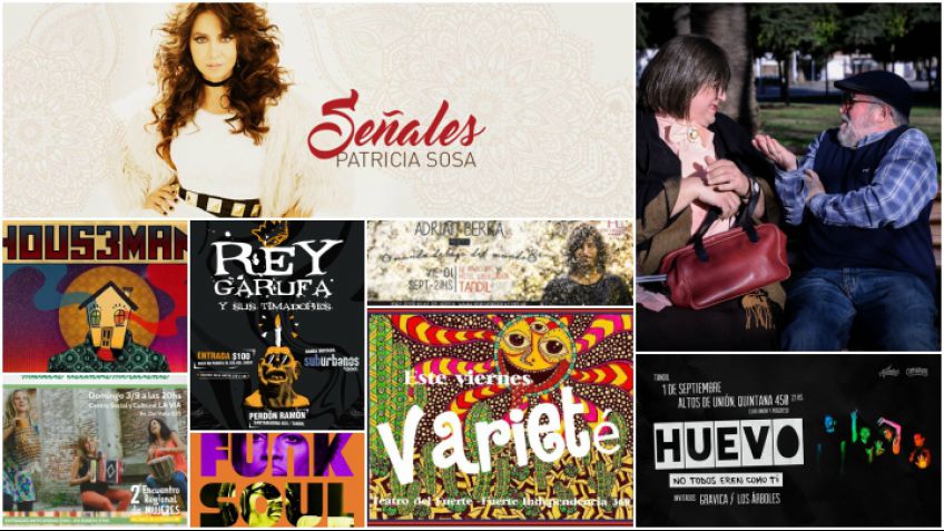 Septiembre arranca a puro show
