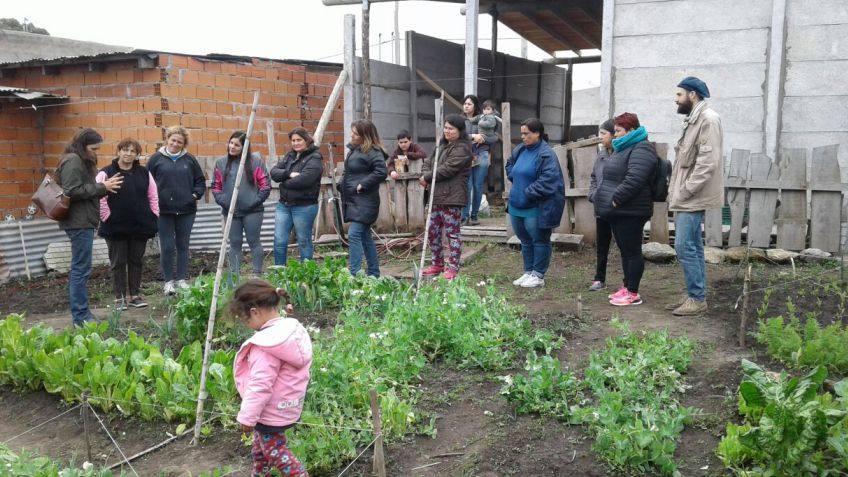 Barrios organizados y huertas comunitarias