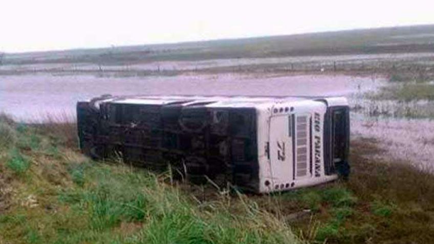 Volcó un Río Paraná en Ruta 29