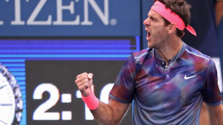 Del Potro va por los cuartos ante Thiem