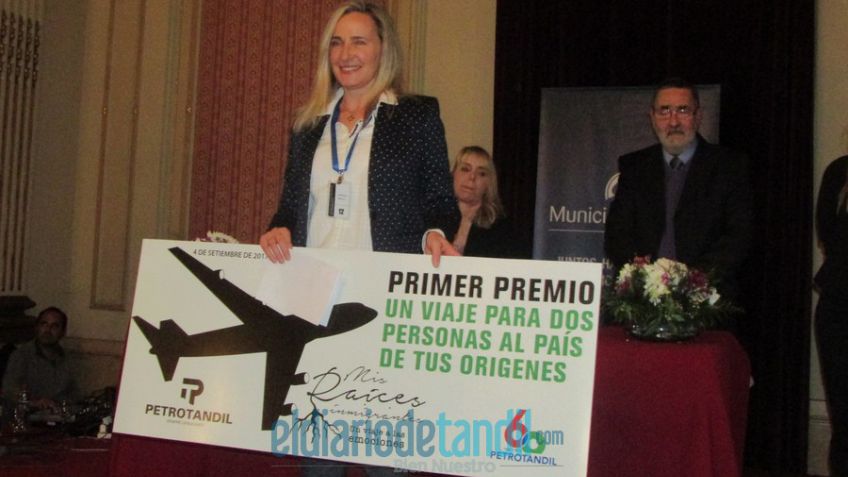 María Valeria Aramburu ganó el concurso "Mis raíces Inmigrantes"