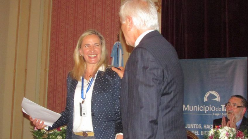 María Valeria Aramburu ganó el concurso "Mis raíces Inmigrantes"