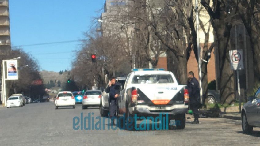 Un motociclista herido en choque por alcance
