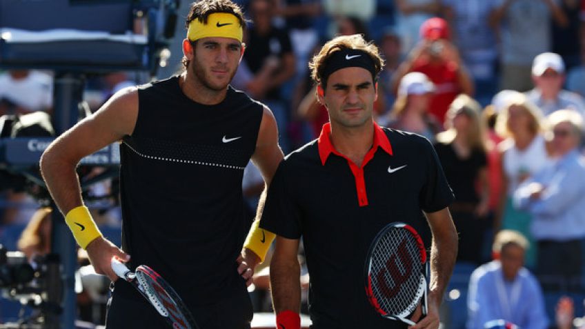 Del Potro y Federer: el postre de esta noche