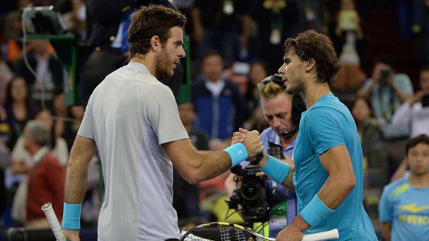 Se confirmó día y horario del duelo Del Potro - Nadal