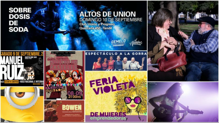 La agenda del fin de semana