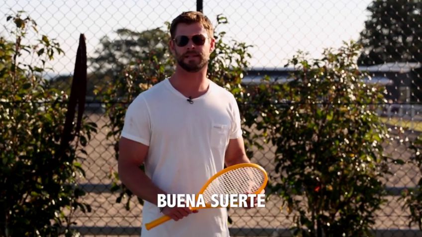 "Thor" saluda a Del Potro