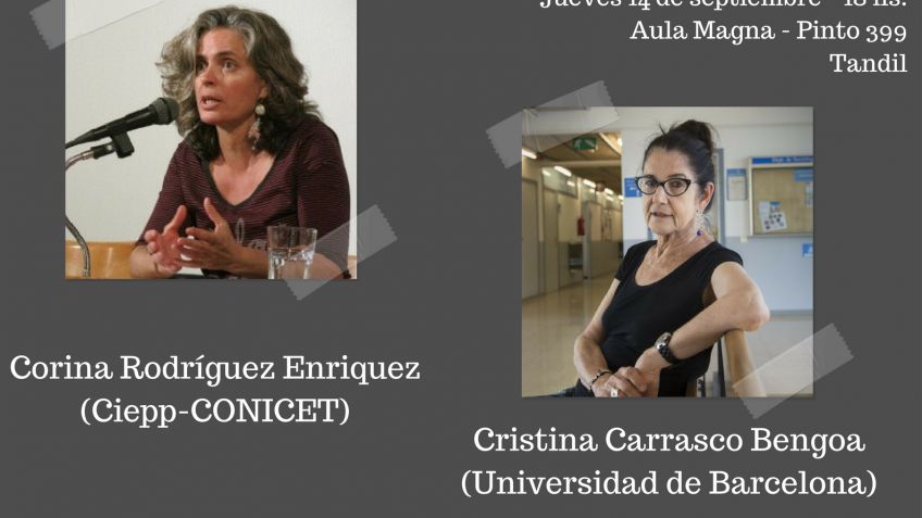Charla-Debate "Trabajo, Género y Desigualdad. Aportes de la Economía Feminista" 