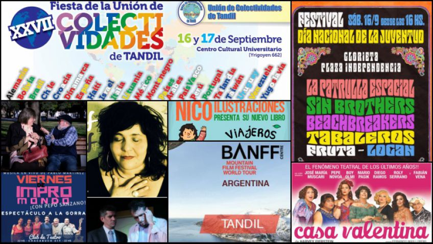 Muchos espectáculos para este fin de semana