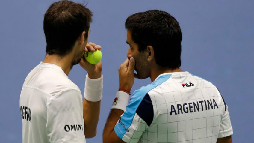 Machi González y Molteni no pudieron en el dobles