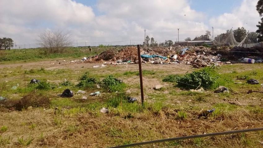 Denuncian otro "basural clandestino" sobre Avenida Actis 