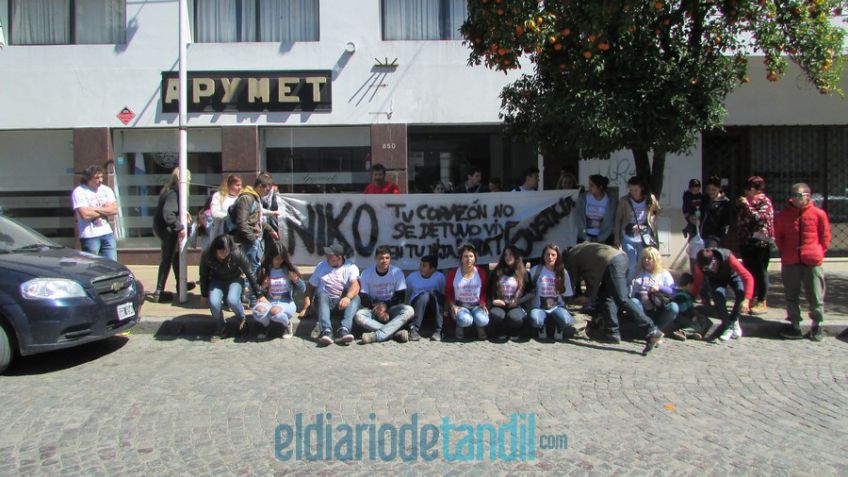 Familiares y amigos de Nicolás Befummo pidieron por el contacto con su hija