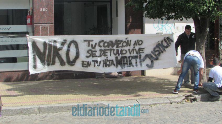 Familiares y amigos de Nicolás Befummo pidieron por el contacto con su hija
