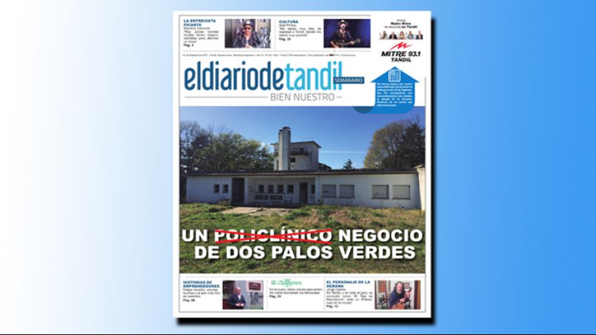 "Un negocio de dos palos verdes", la tapa del Semanario