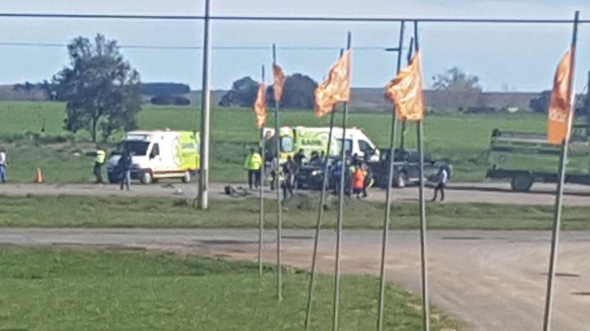 El cruce  de la Base Aérea volvió a ser escenario de un accidente
