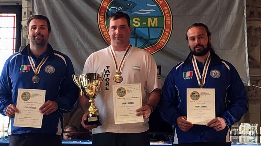 El tandilense Salvador Bustos hizo historia en Francia: campeón mundial absoluto