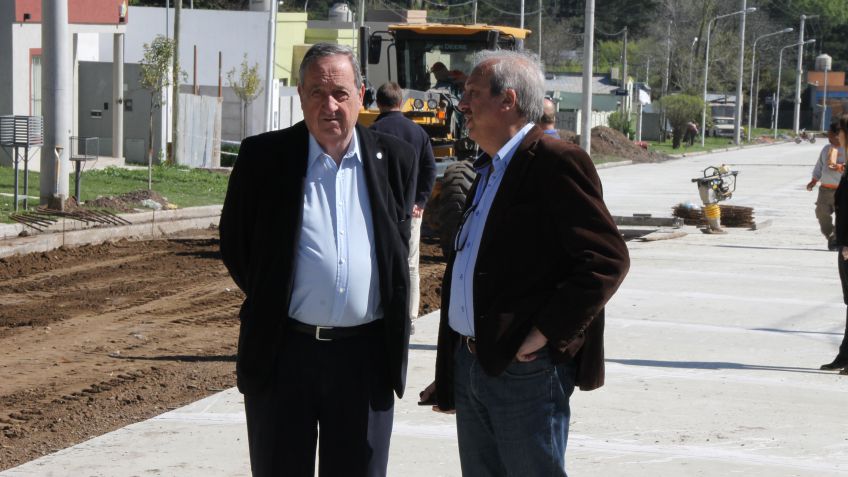 Lunghi: "Las obras son los hechos concretos que cambian la calidad de vida de los vecinos"