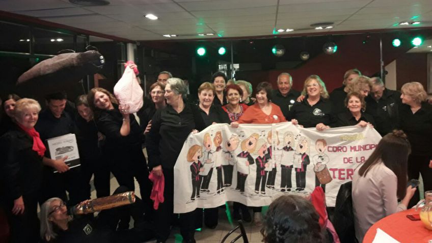 El Coro Municipal de la Tercera Edad representó a Tandil en un encuentro en Mendoza